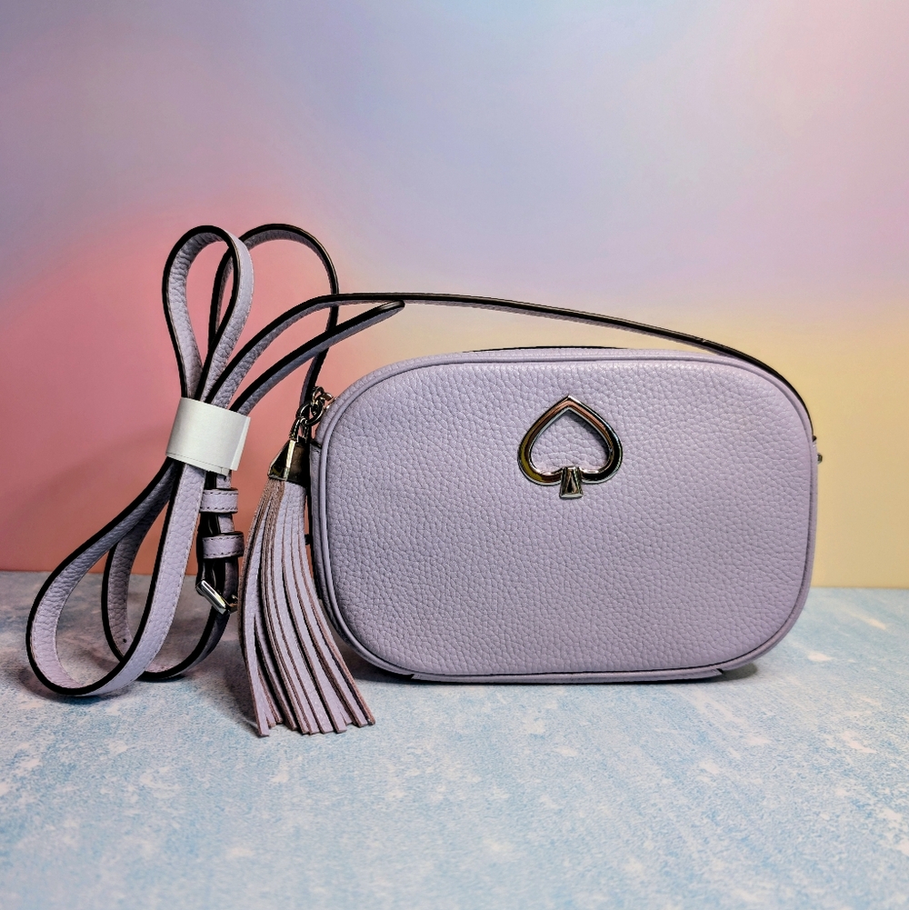 Kate Spade Pebbled Leathe Crossbody with Tassel